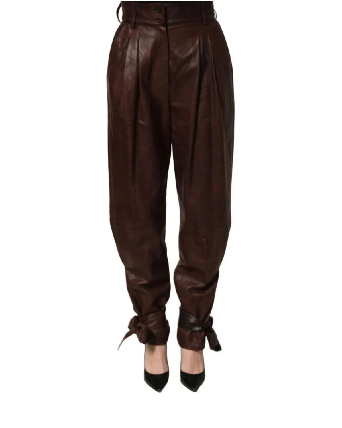 Dolce & Gabbana Trouser in brown, Polyester — view 2