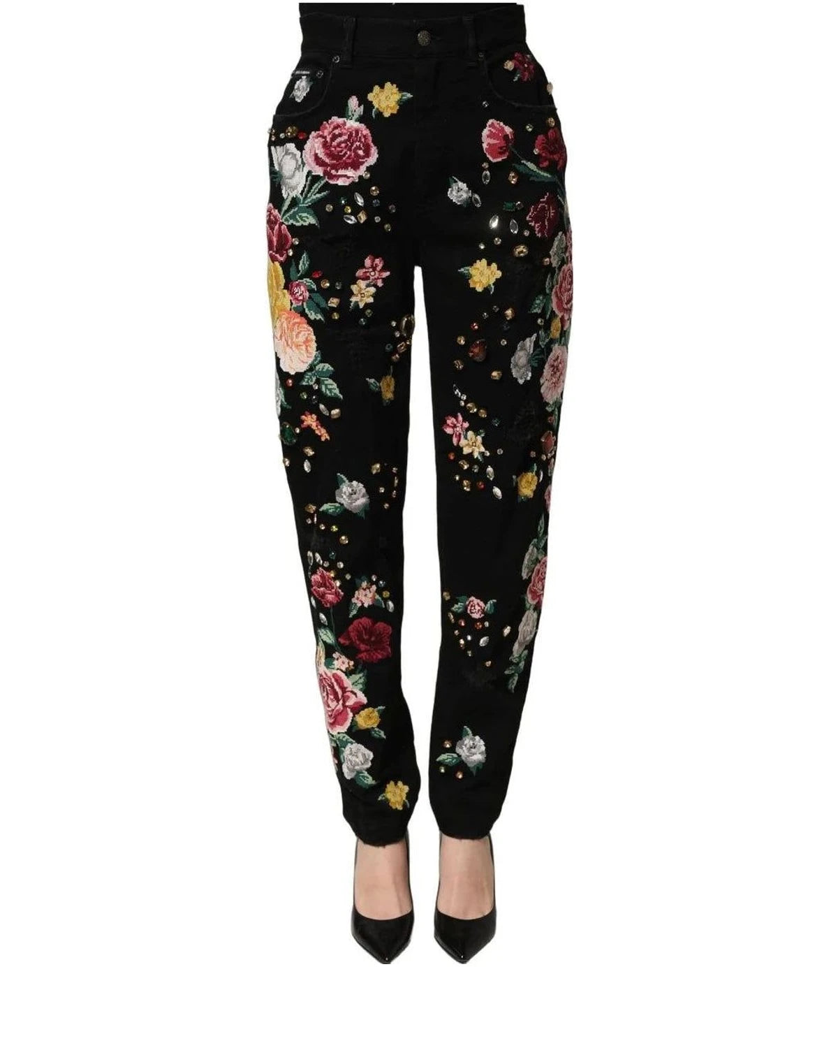 Dolce & Gabbana Trouser in black, Cotton