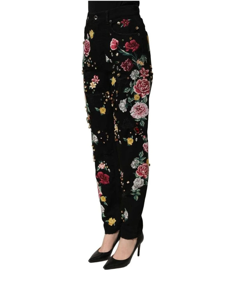 Dolce & Gabbana Trouser in black, Cotton — view 2