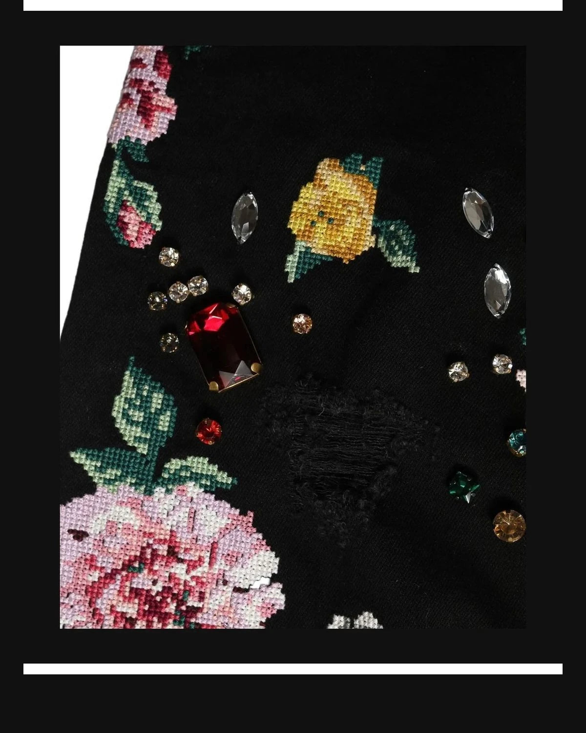 Dolce & Gabbana Trouser in black, Cotton — view 6