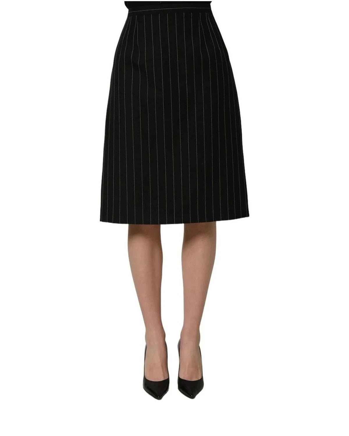 Dolce & Gabbana Skirt in black, Silk — view 4