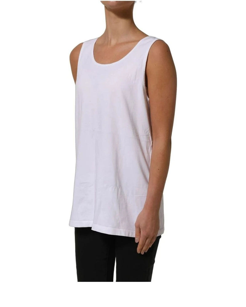 American Vintage Tank Top in white, Cotton — view 4
