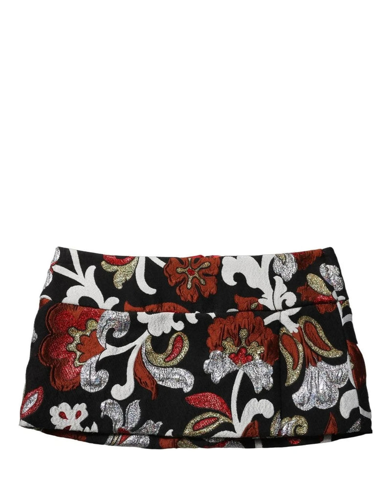 Dolce & Gabbana Skirt in black, Silk — view 5