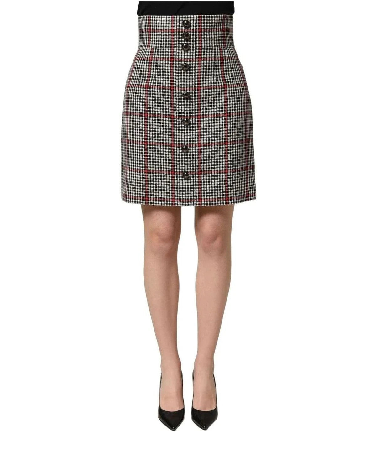 Dolce & Gabbana Skirt in gray, Silk — view 2