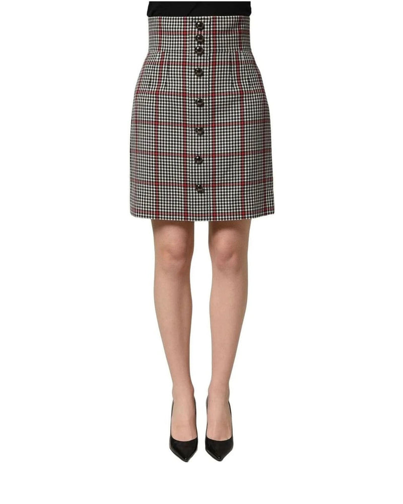 Dolce & Gabbana Skirt in gray, Silk — view 2
