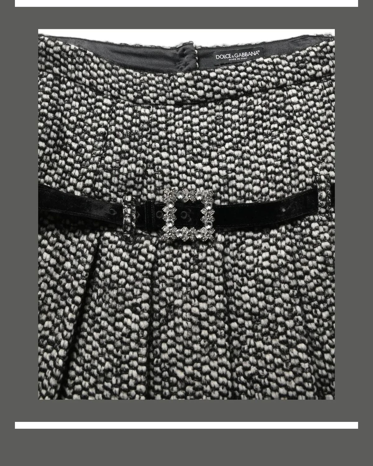 Dolce & Gabbana Skirt in black, Silk — view 6