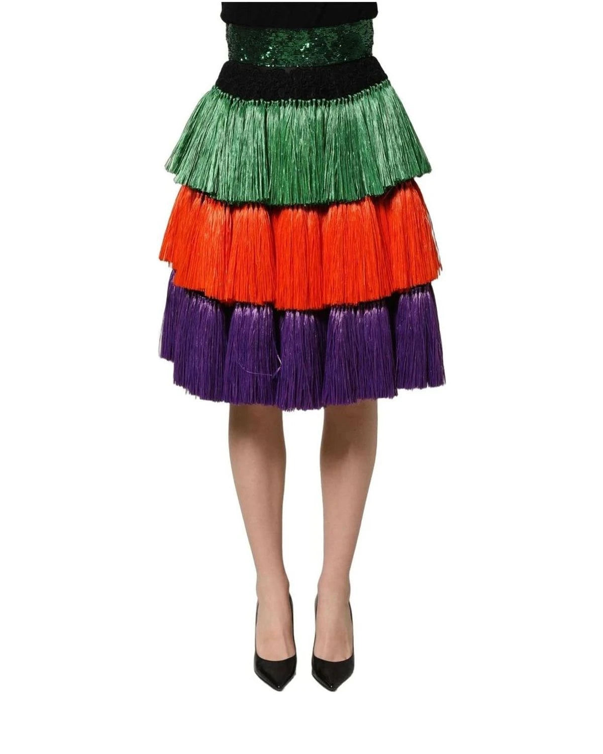 Dolce & Gabbana Skirt in multicolor, Silk