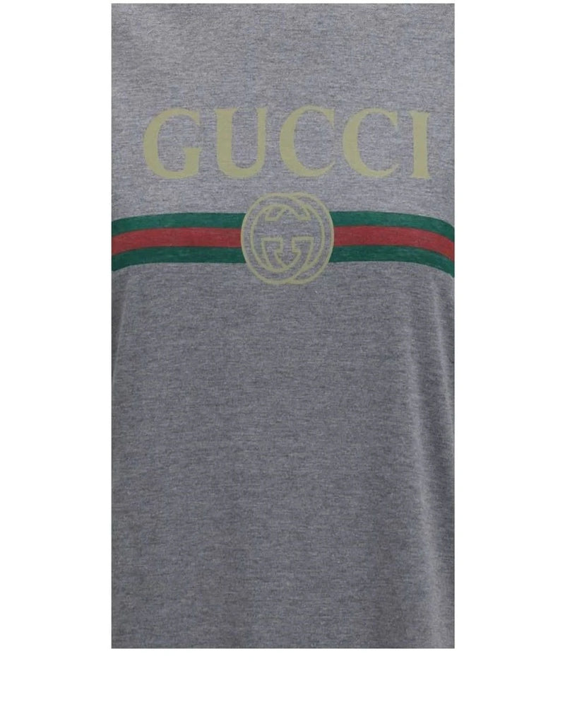Gucci T-Shirt in gray, Cotton — view 3