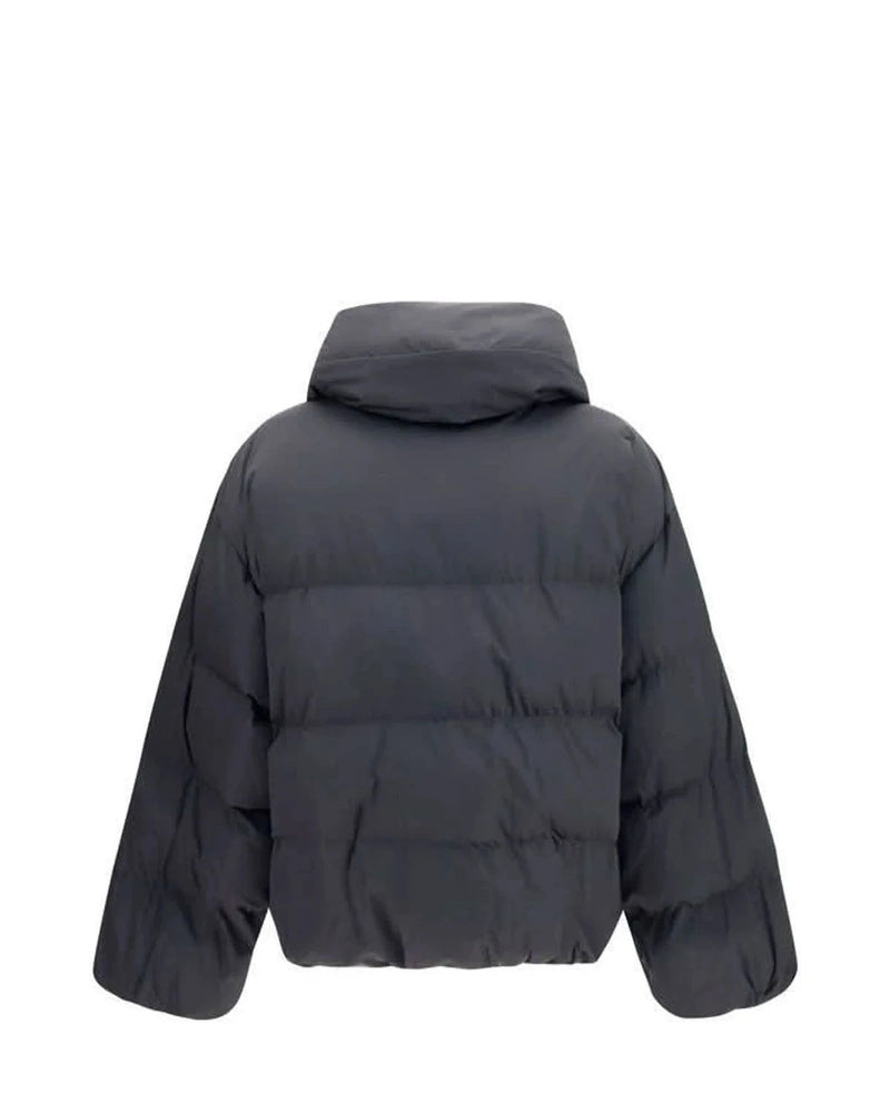 Balmain Puffer Jacket in black, Viscose — view 2