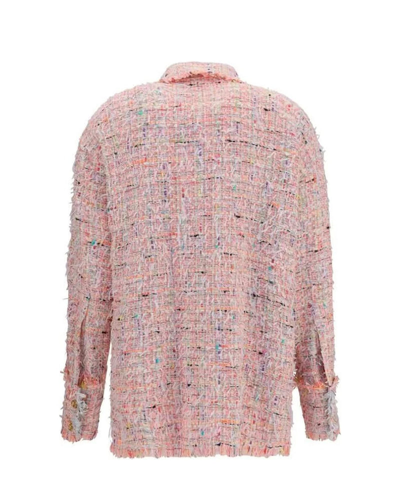 Balmain Dress Shirt in pink, Polyamide — view 2