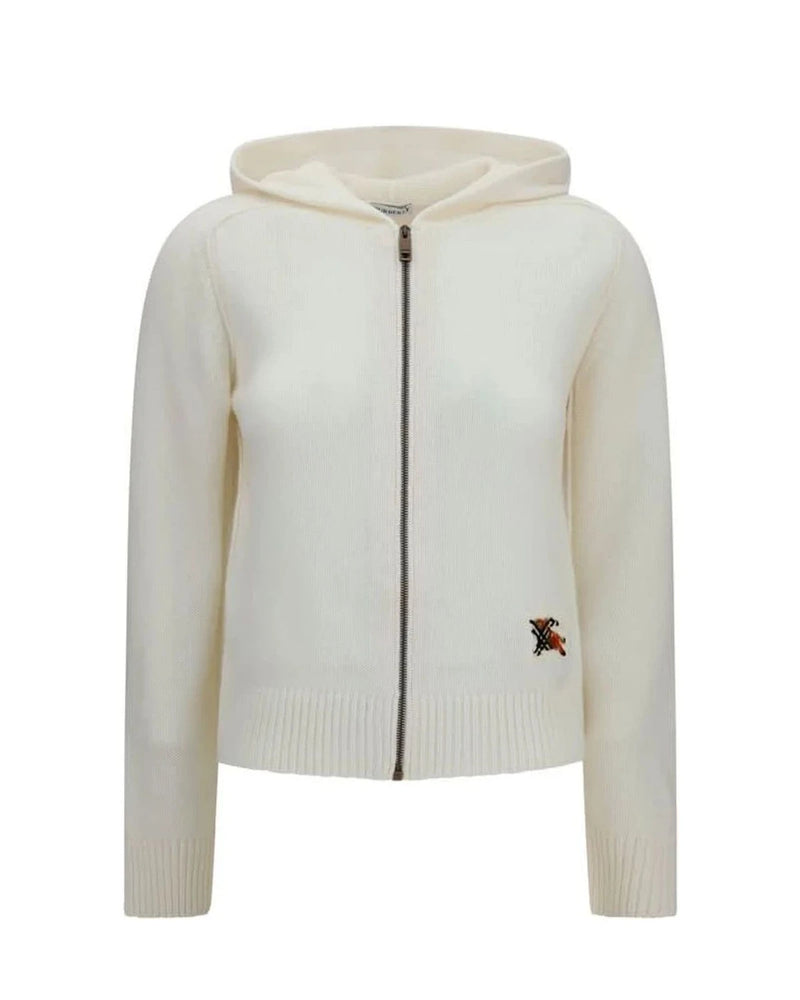 Burberry Hoodie in beige, Wool