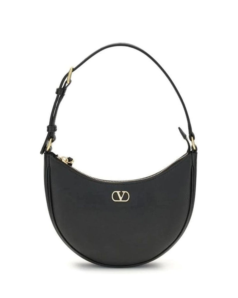 Valentino Garavani Black Hobo Bag 