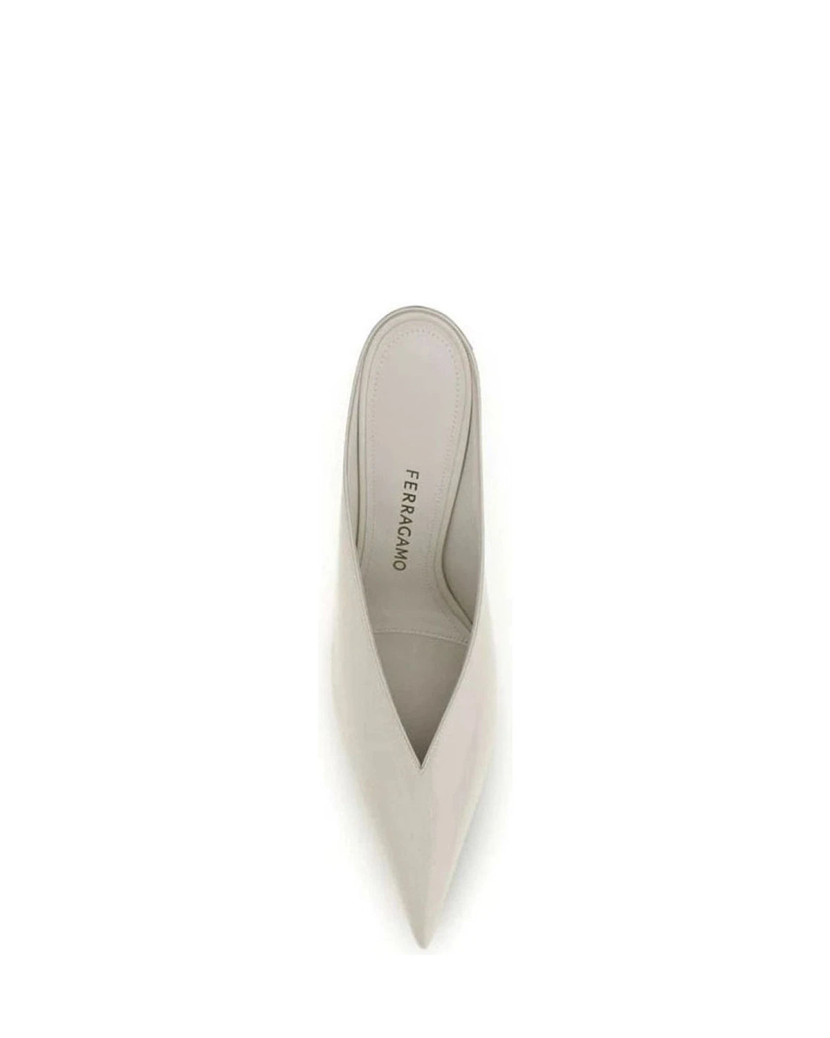 Ferragamo Beige Mules 