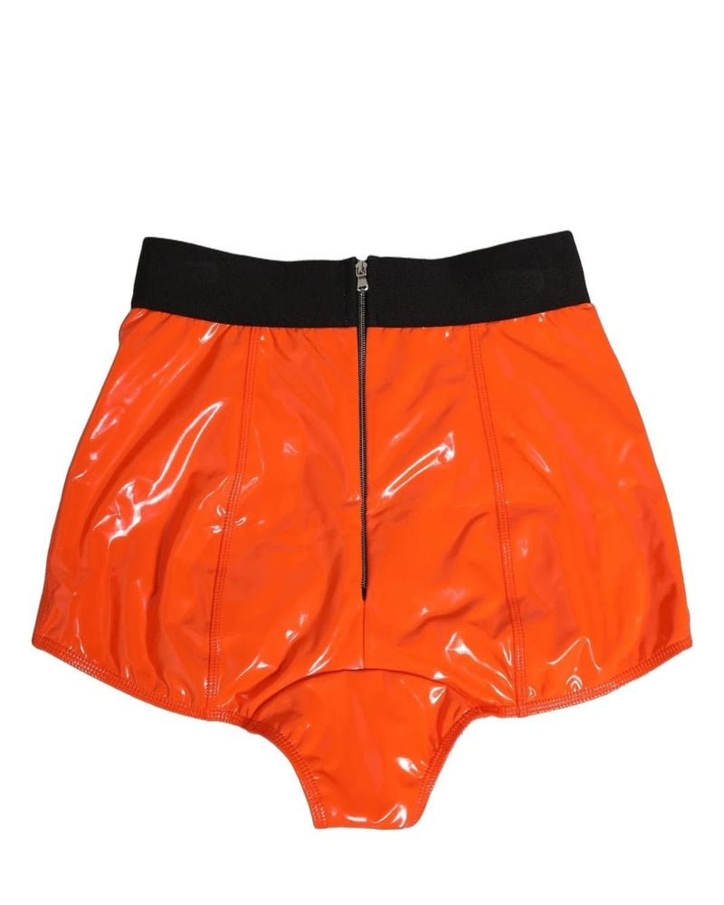 Dolce & Gabbana High Waisted Brief in orange, Elastane