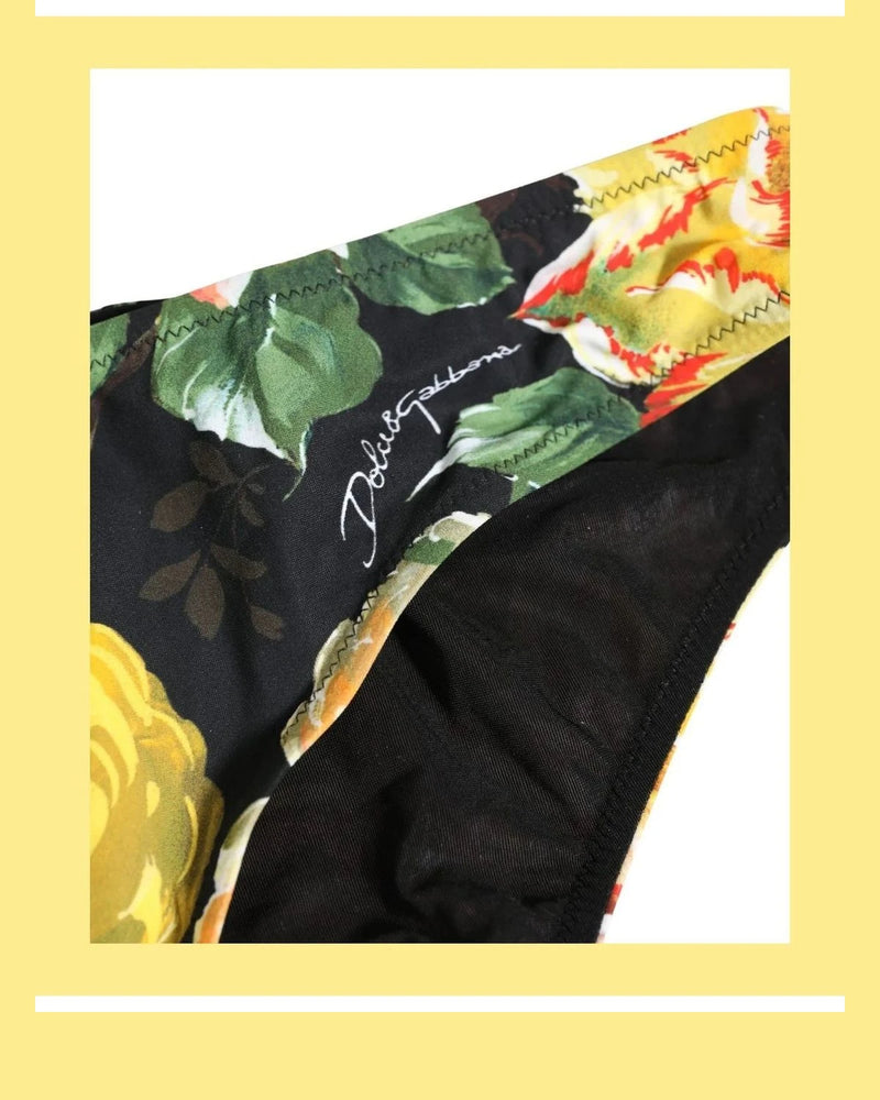 Dolce & Gabbana Classic Bikini in black, Elastane — view 3