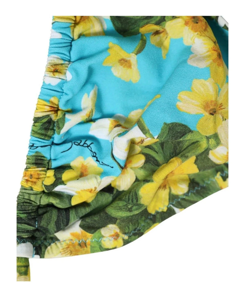 Dolce & Gabbana Swimwear Top in blue, Elastane — view 4