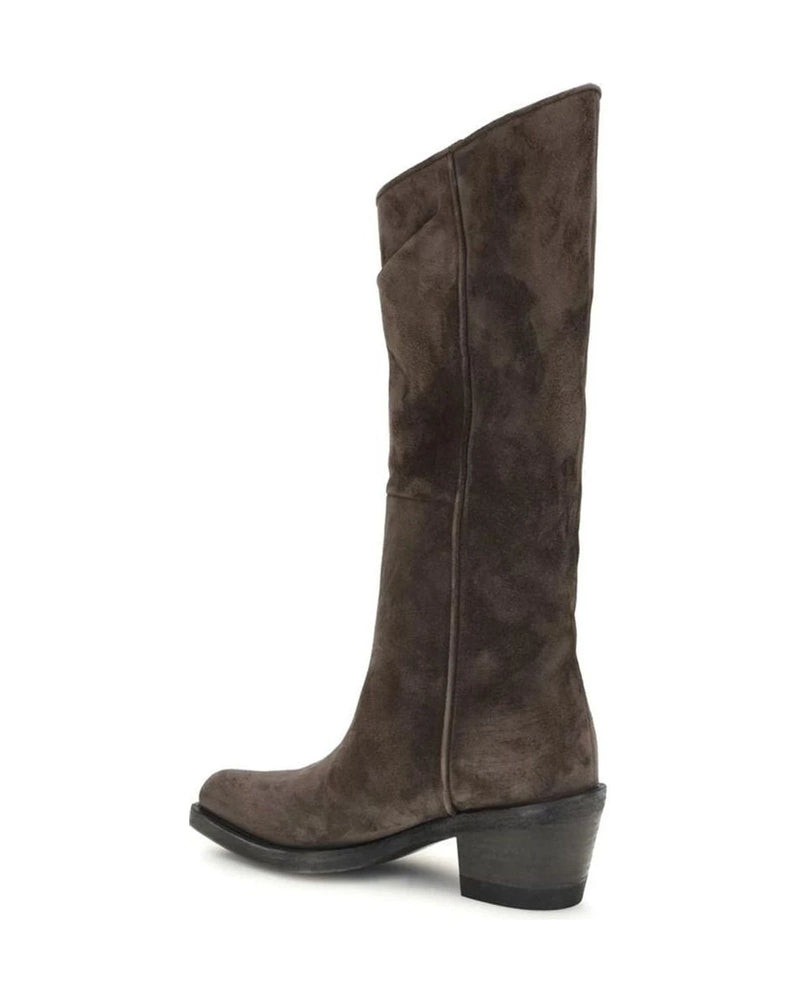 Khaite Brown Ankle Boots 