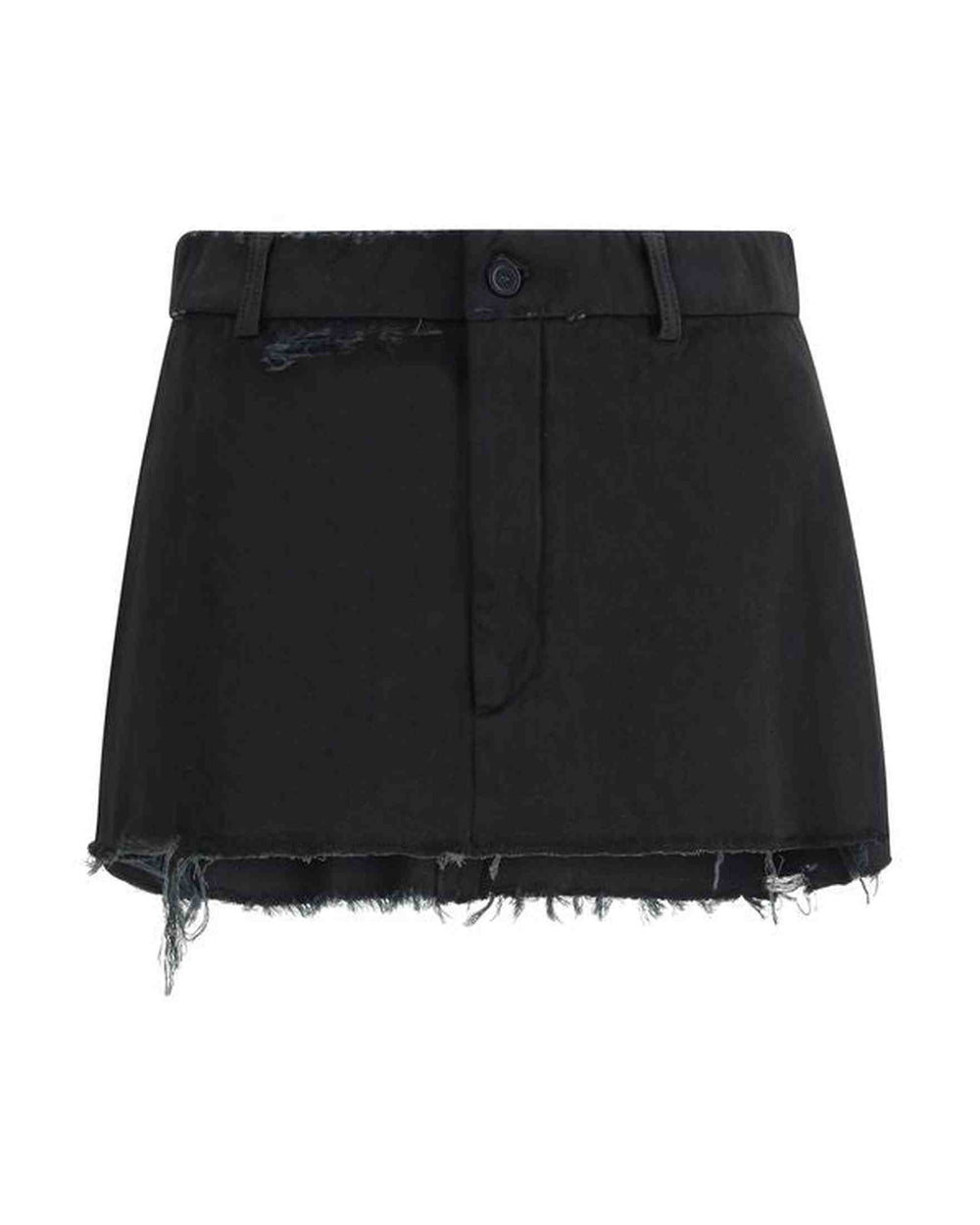 Balenciaga Fringed Miniskirt Glam Steals