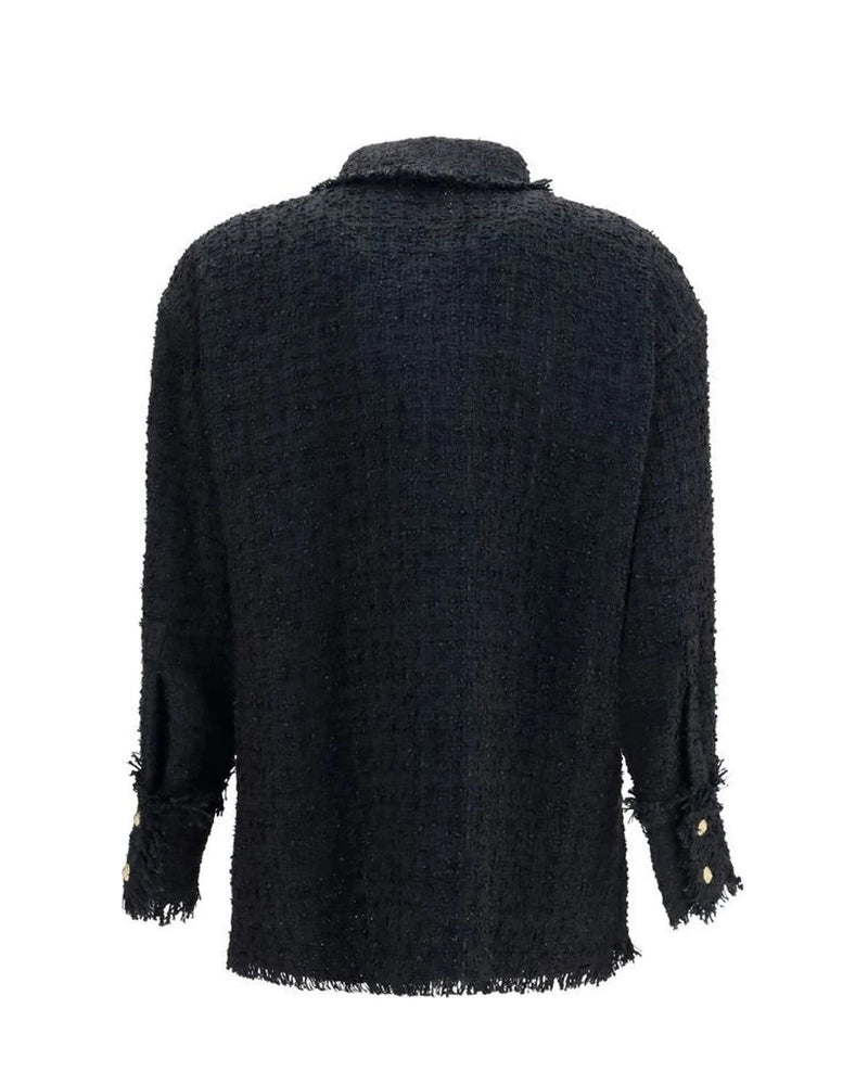 Balmain Blouse in black, Polyamide — view 2