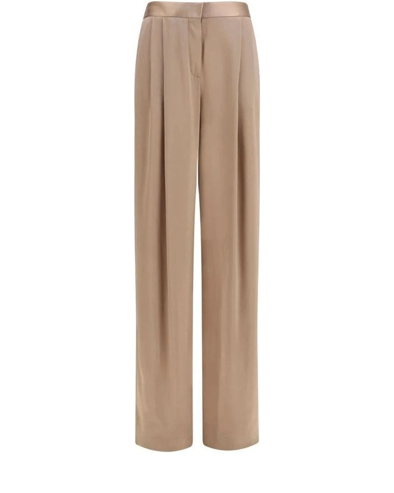Tom Ford Palazzo Pant in beige, Silk
