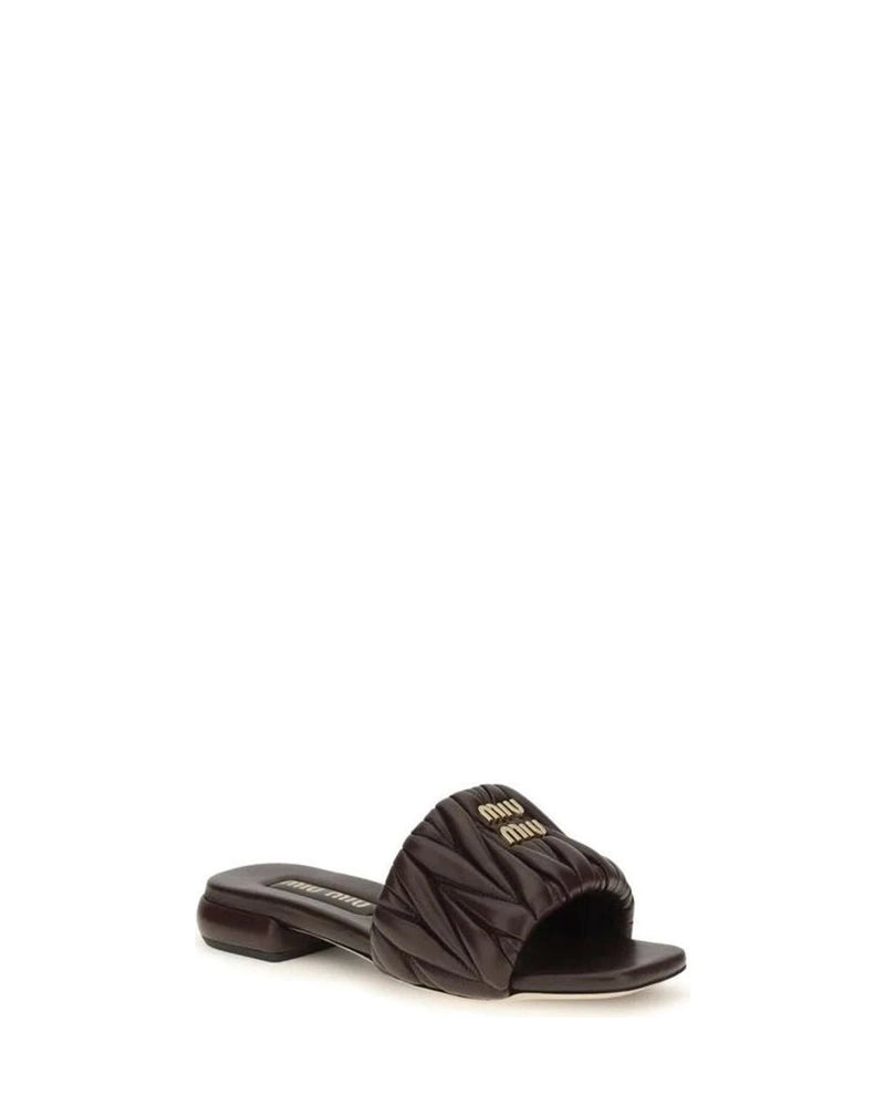 Miu Miu Brown Sandals 