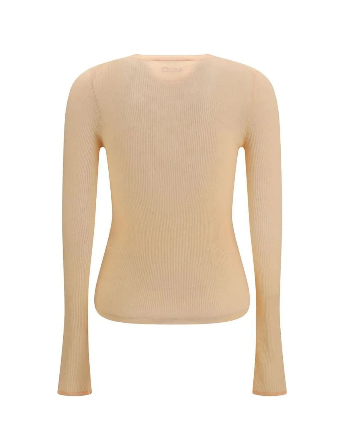 Chloé Sweater in orange, Wool — view 2