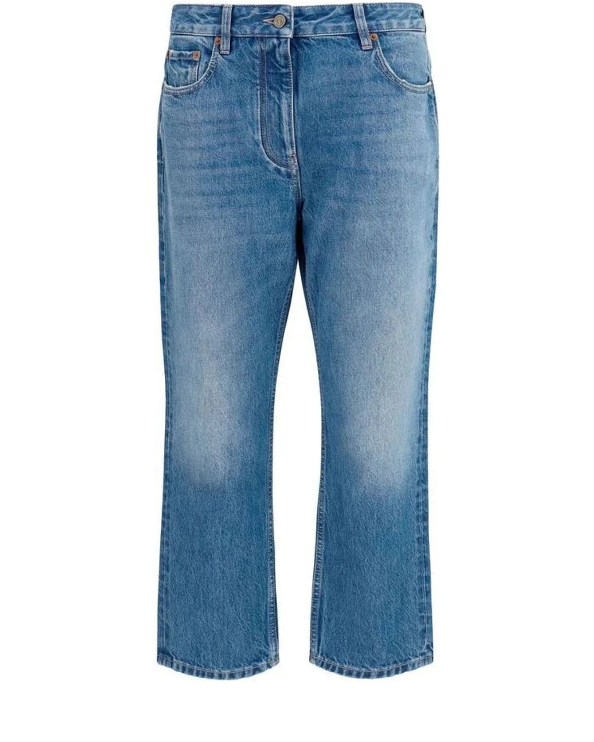 Valentino Garavani Jean in blue, Cotton