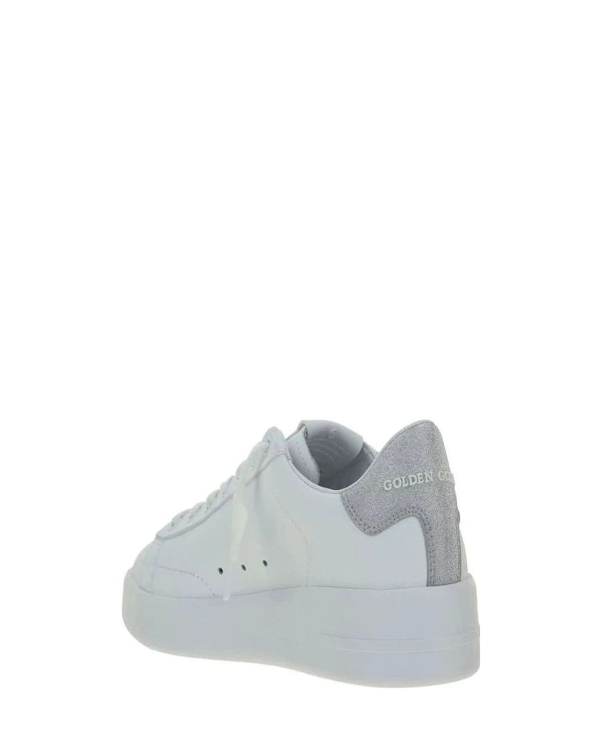 Golden Goose White Platform Sneakers 