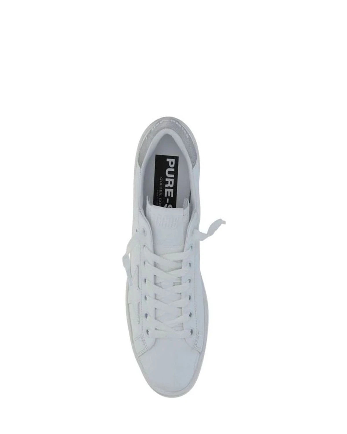 Golden Goose White Platform Sneakers 