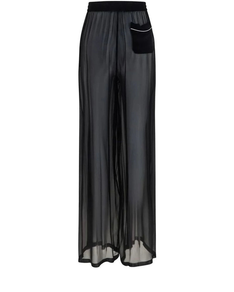 Dolce & Gabbana Trouser in black, Silk — view 2