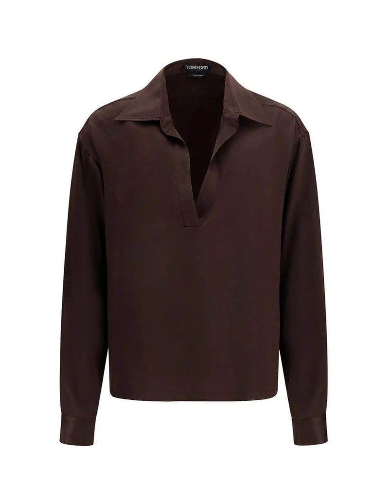 Tom Ford Blouse in brown, Silk