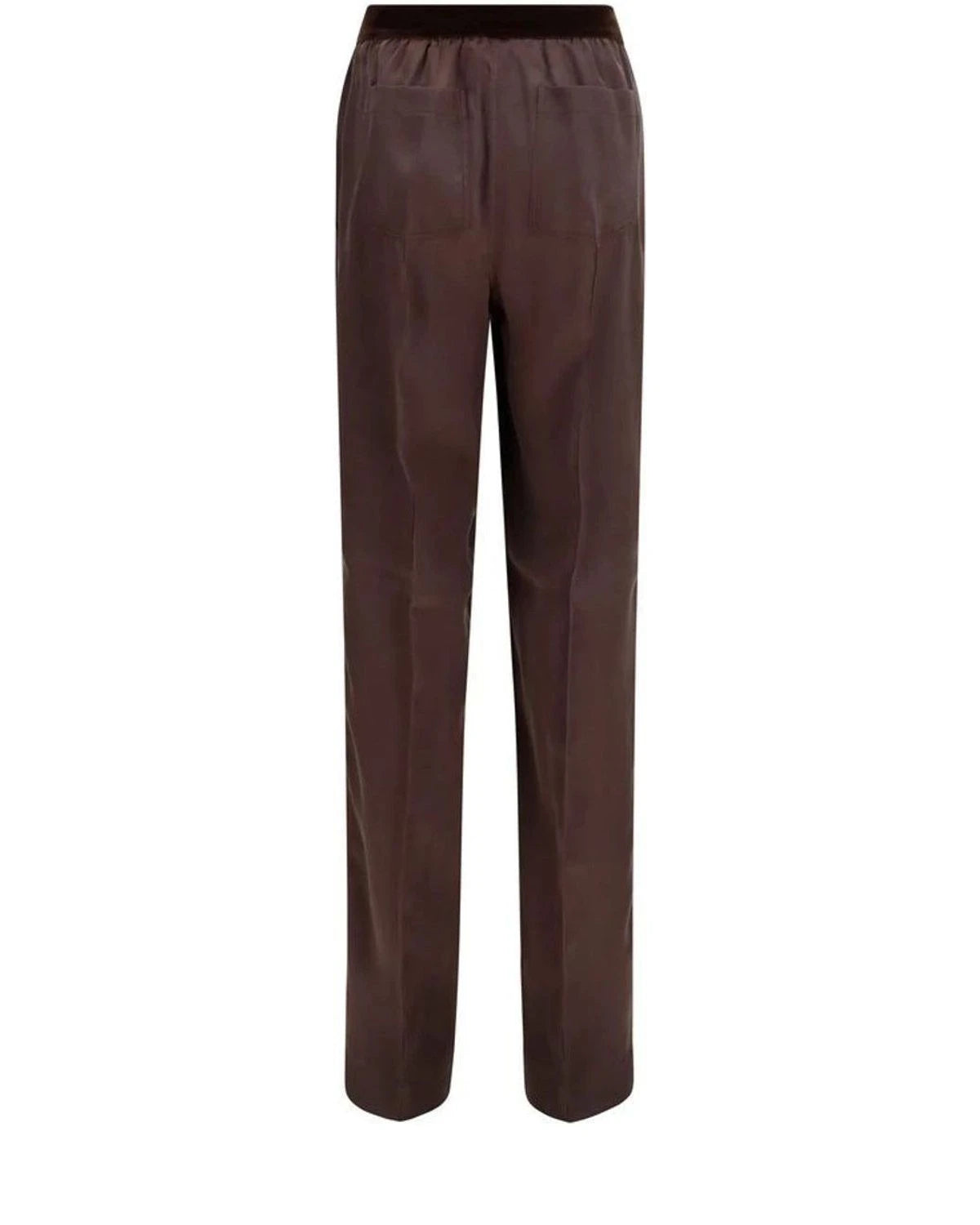 Tom Ford Trouser in brown, Silk — view 2