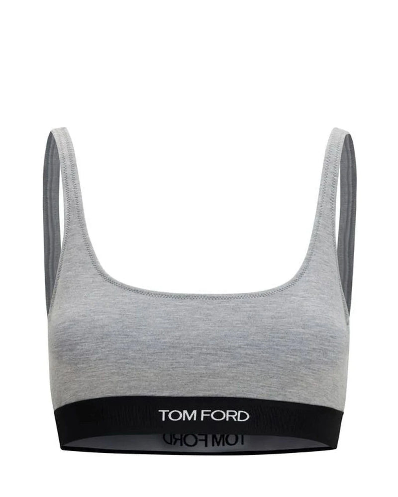 Tom Ford Sports Bra in gray, Modal