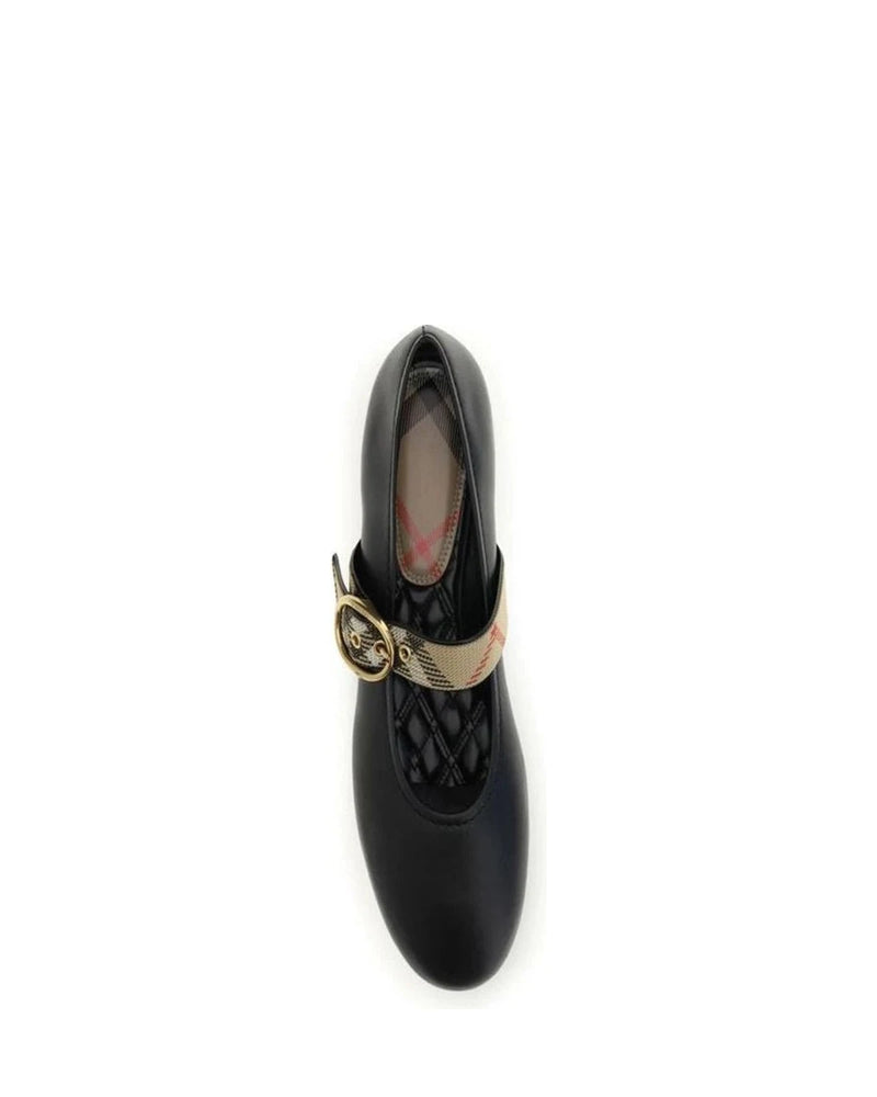 Burberry Black Ballet Flats 