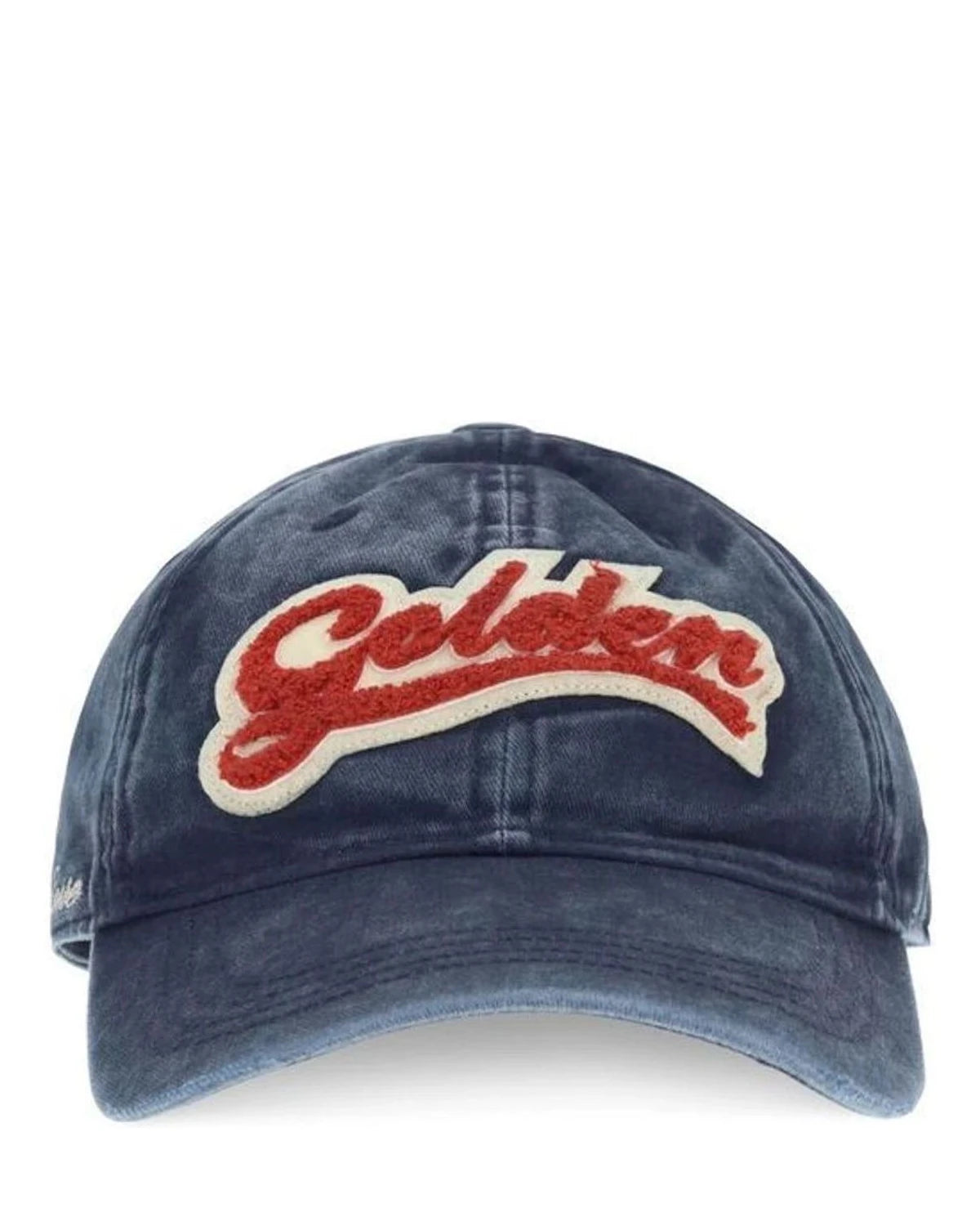 Golden Goose Baseball Cap in blue, Cotton