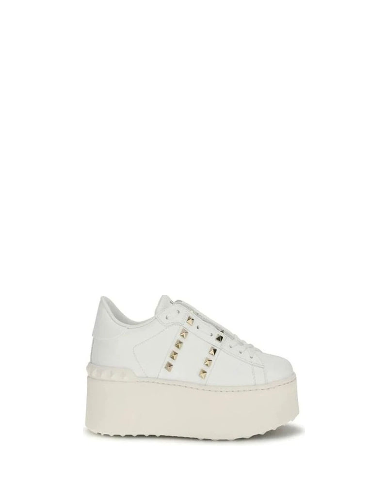 Valentino Garavani White Platform Sneakers 