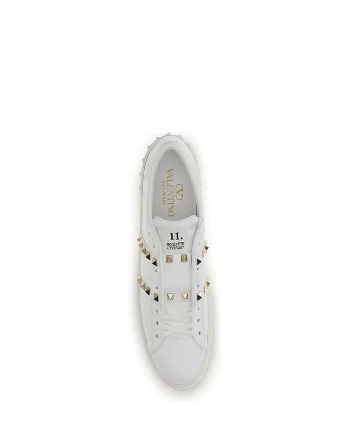 Valentino Garavani White Platform Sneakers 