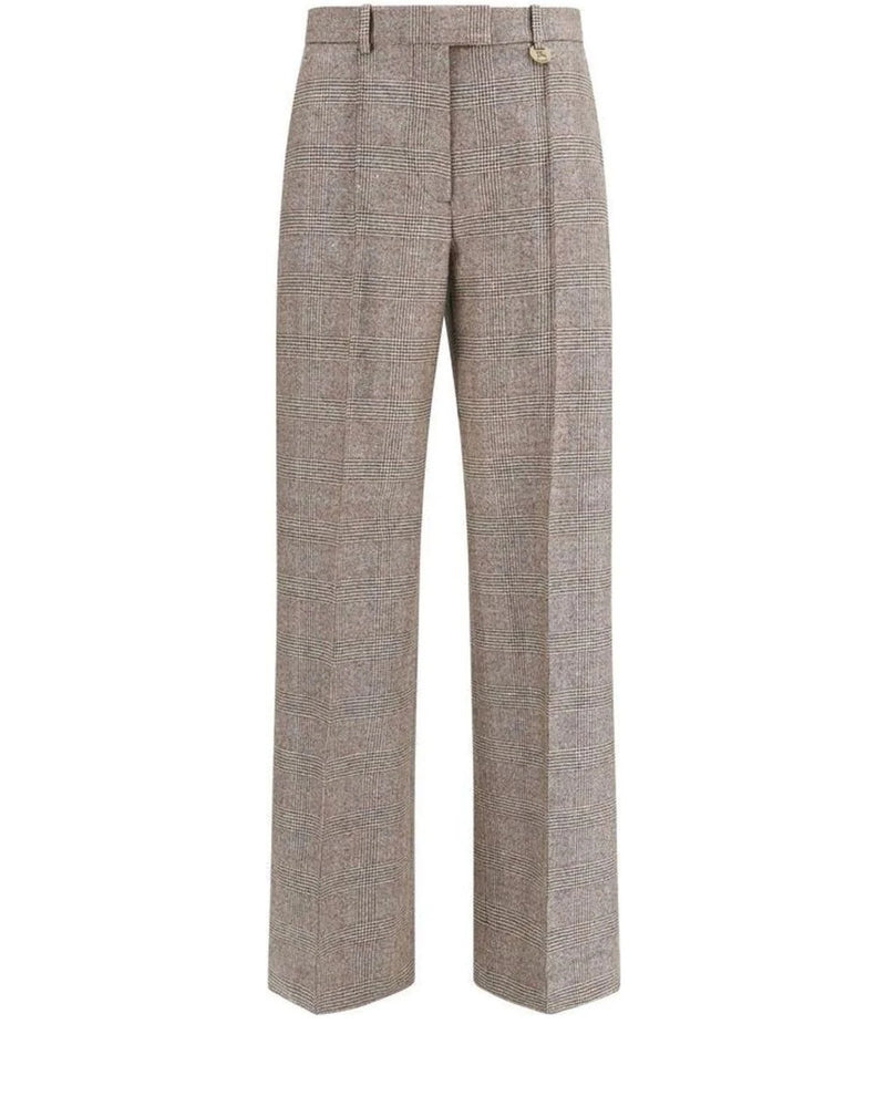 Burberry Trouser in beige, Merino Wool