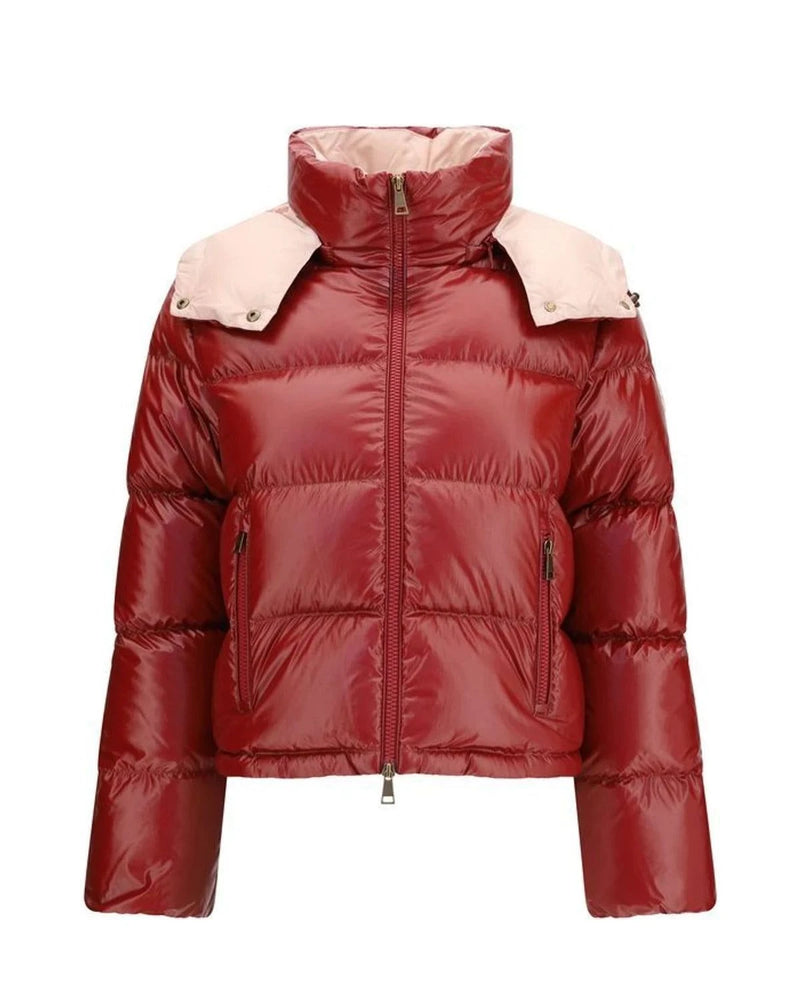 Moncler Puffer Jacket in red, Polyamide