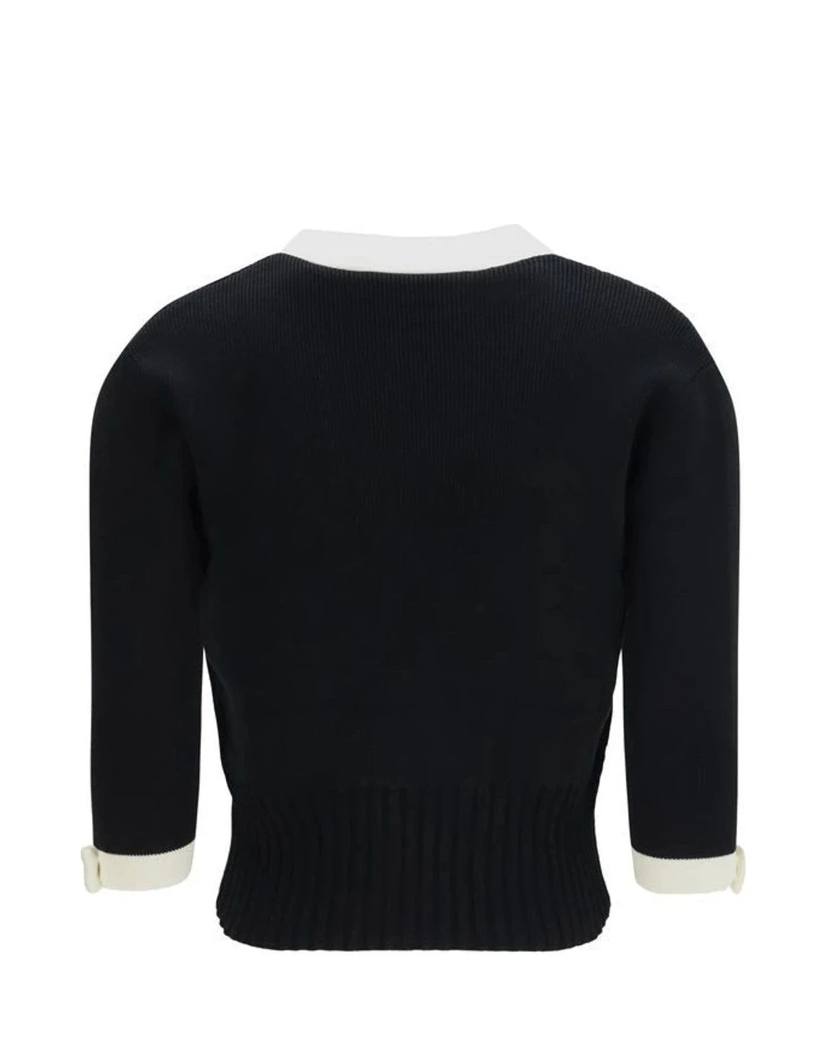 Valentino Garavani Cardigan in black, Cotton — view 2