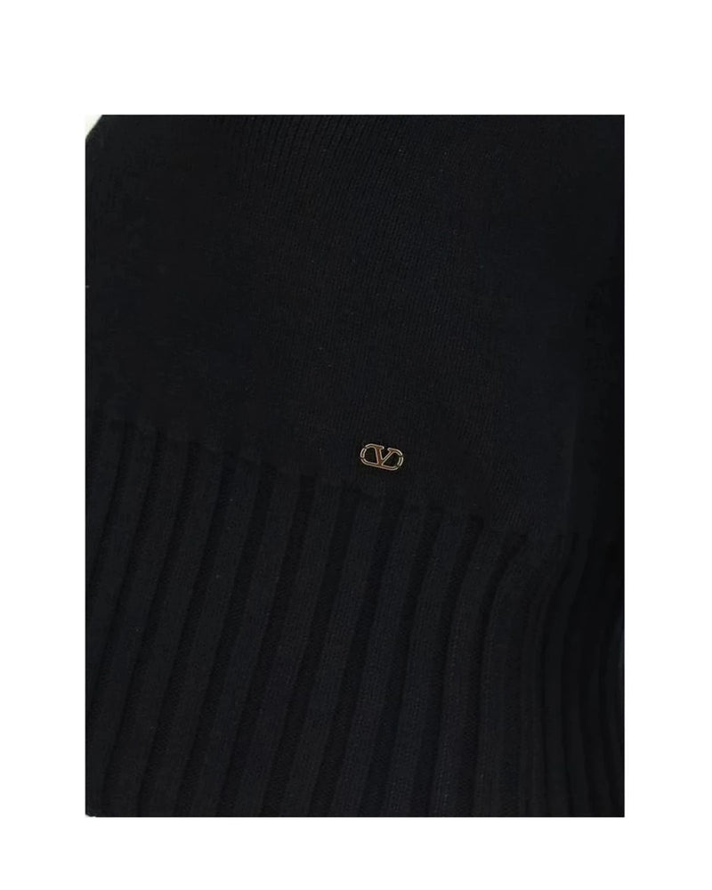 Valentino Garavani Cardigan in black, Cotton — view 3