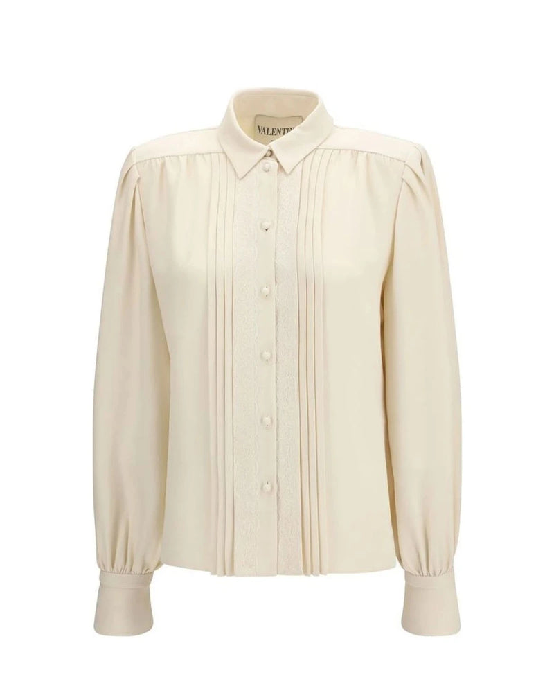 Valentino Garavani Blouse in beige, Silk