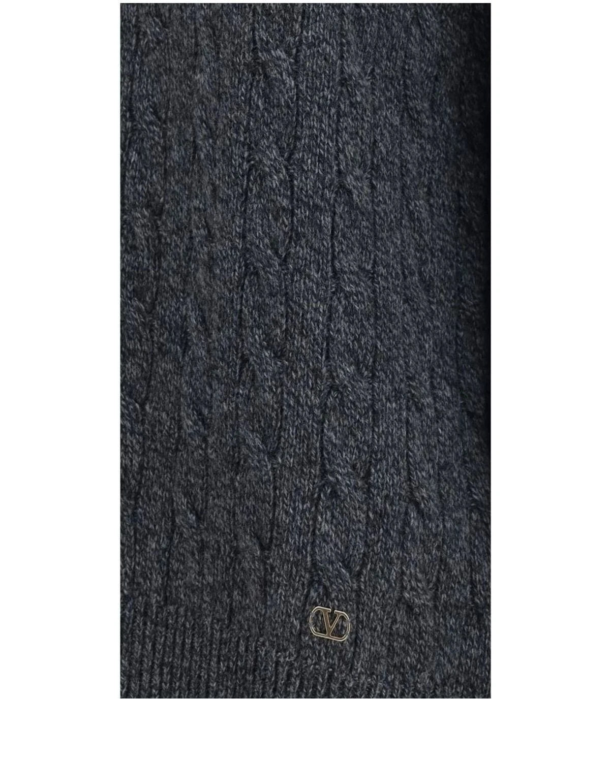 Valentino Garavani Sweater in gray, Merino Wool — view 3