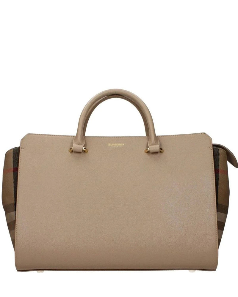 Burberry Beige Satchel Bag 