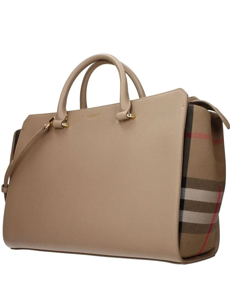 Burberry Beige Satchel Bag 