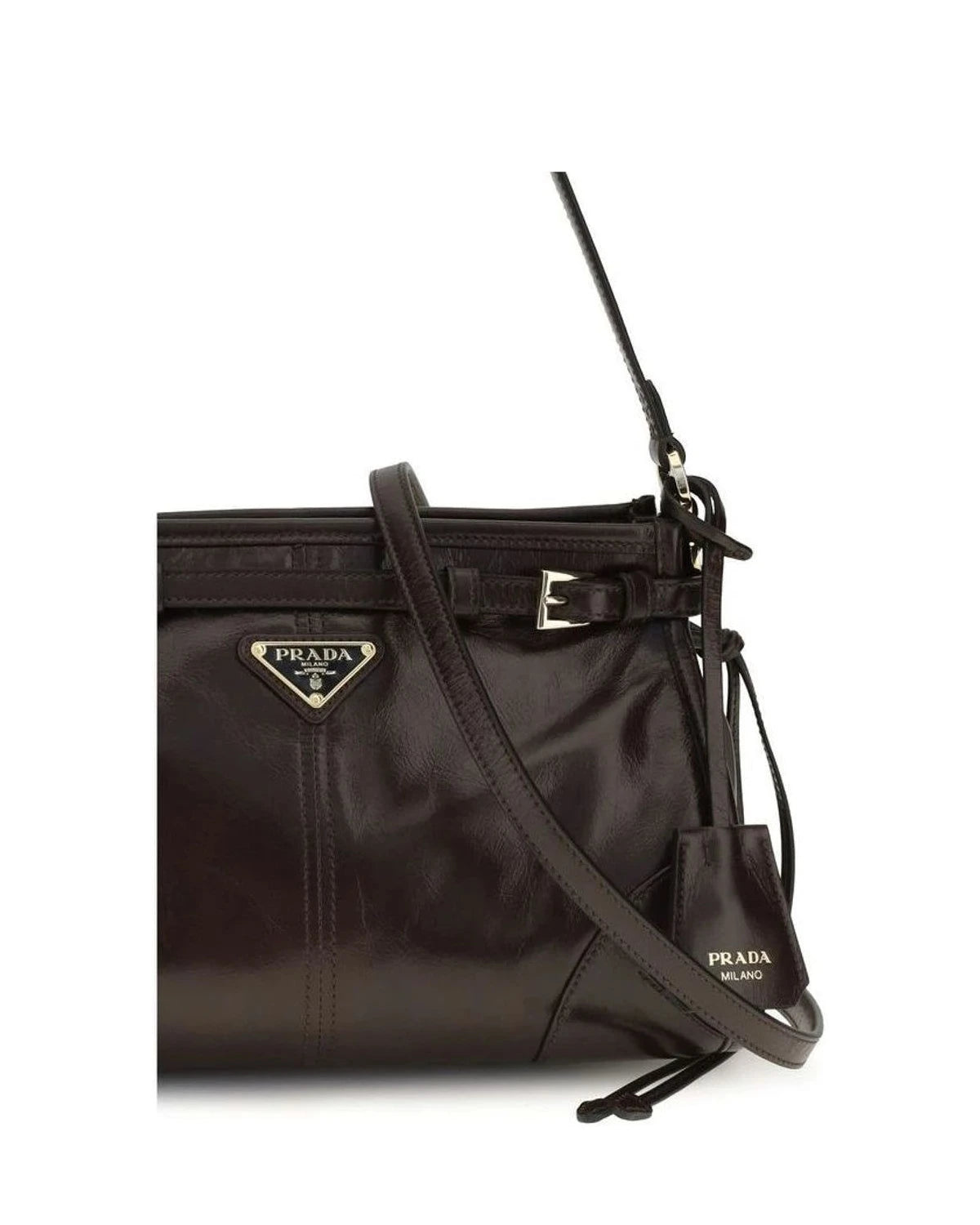 Prada Brown Shoulder Bag 
