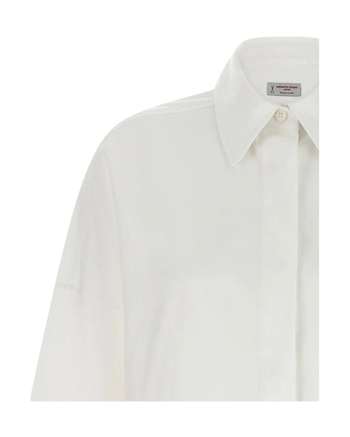 Alberto Biani Blouse in white, Cotton — view 3