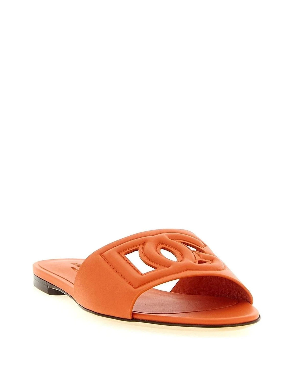Dolce & Gabbana Orange Slides 