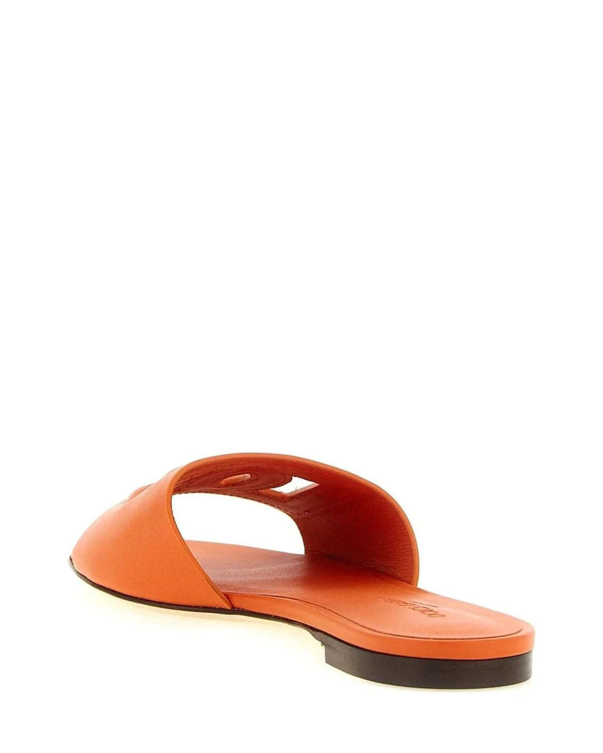 Dolce & Gabbana Orange Slides 