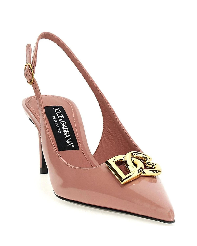 Dolce & Gabbana Pink Slingbacks 